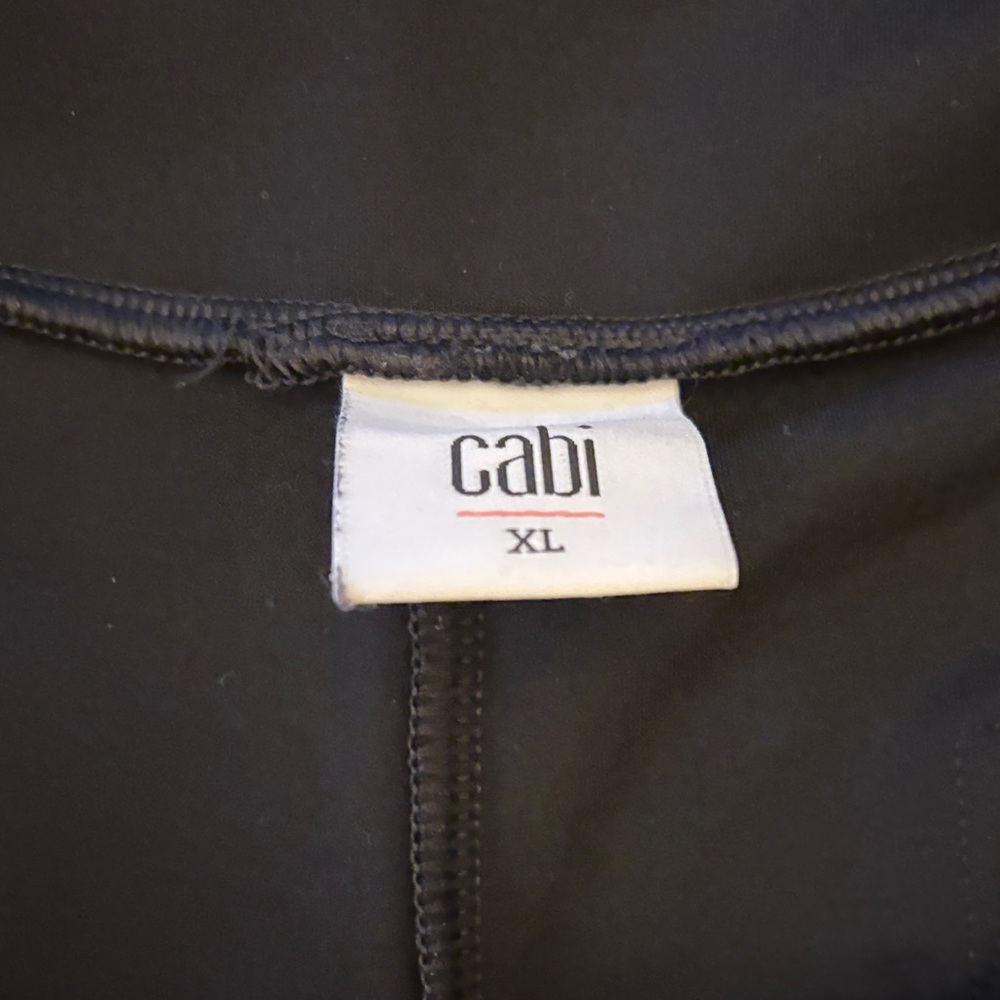 CAbi Black Wide-Leg Trousers - Picture 2 of 9